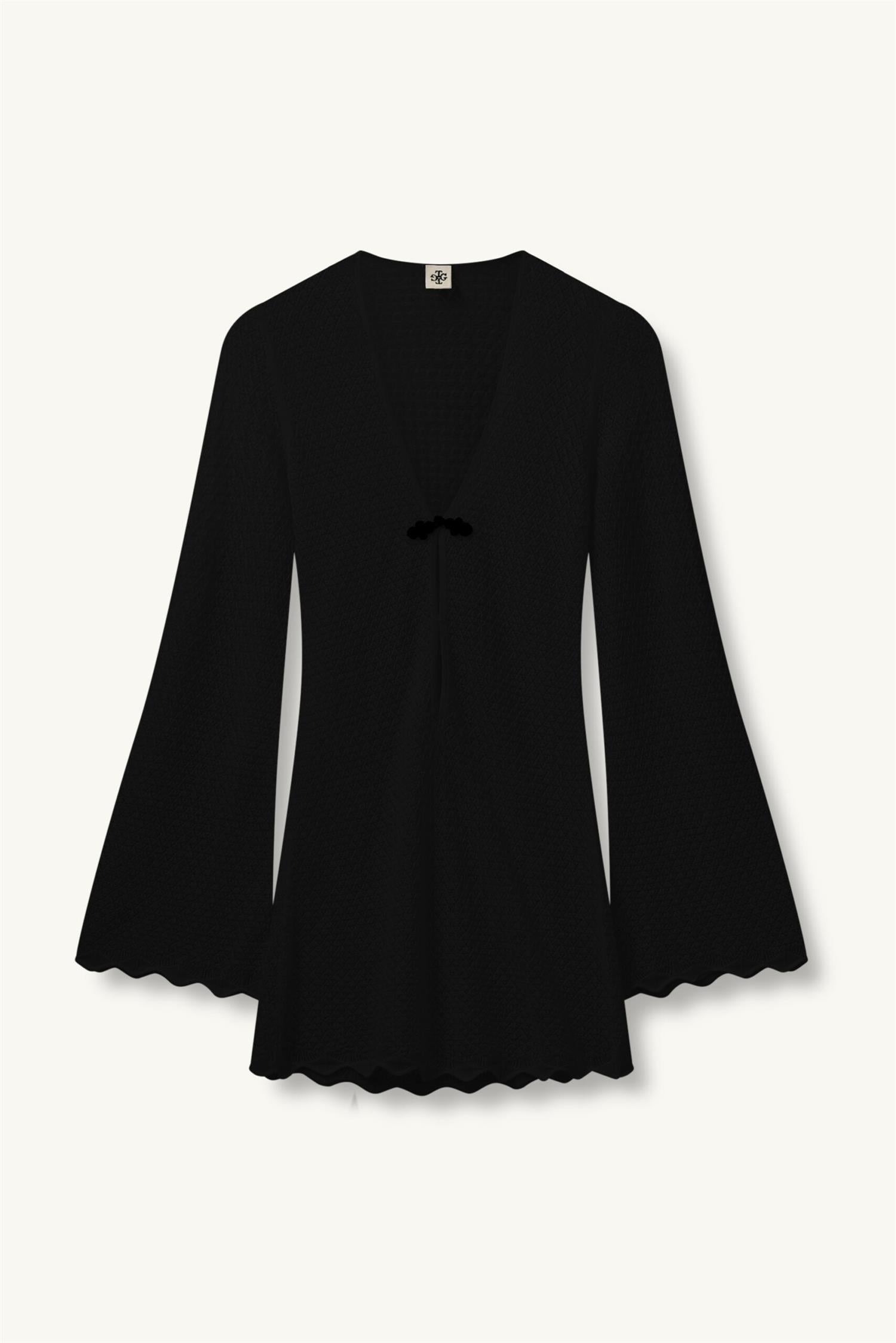 Kjoler | Tanzania Short Dress Black